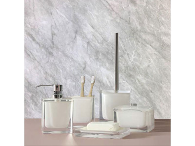 Grey Marble  wet wall panels 1000MM x 2.4m  X 10mm thick Shower wall panels