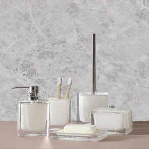 Premium Fino Grey Gloss Wet Wall Panels 1000MM x 2.4M x 10MM  Thick Shower Wall Panels 