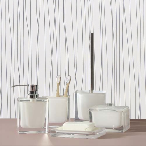 1 x White String 250mm x 2700mm x 8mm PVC Wet Wall Panels Ceiling Panels  20 % OFF
