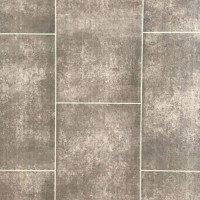 1 x  Concrete Grey Cutline 250mm x 2700mm x 8mm PVC Wet Wall Panels 25% OFF