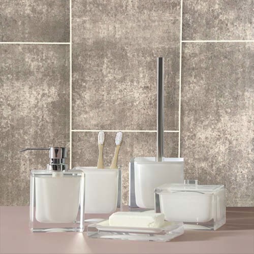 1 x  Concrete Grey Cutline 250mm x 2700mm x 8mm PVC Wet Wall Panels 25% OFF