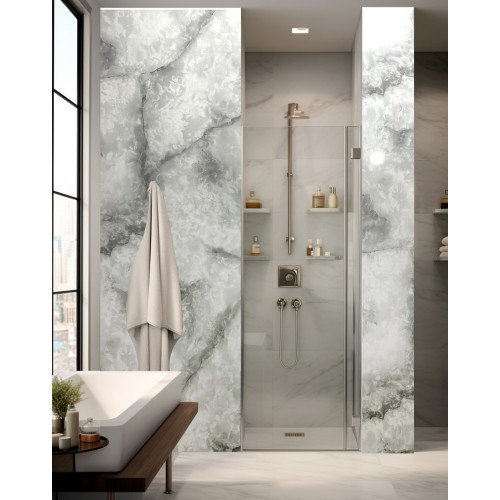 1000MM x 2.4m X 10mm Thick Shower Wet Wall Panels Italian Marble 1000MM x 2.4m X 10mm Thick Shower Wet Wall Panels Italian Marble