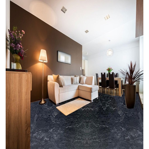 Dark Grey Oak Wood Vinyle Flooring Planks, 5.3 m2 With Free Under Layer