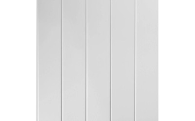1 x White Embedded High Gloss 250mm x 2700mm x 8mm PVC Wet Wall Panels Ceiling Panels  