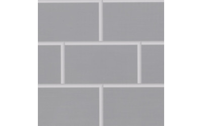 Light Grey Metro Tile Effect  250mm x 2700mm x 8mm PVC Wet Wall Panels 25% OFF