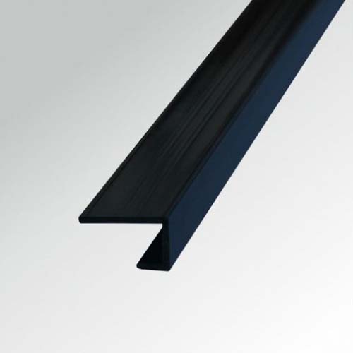 Black End Cap  Trim For 5/6mm Wall Panels OR 10MM Shower Wall Panels Trim 