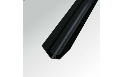 Black Internal  For 5/6mm Wall Panels OR 10MM Shower Wall Panels Trim