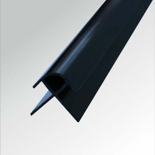 Black External  For 5/6mm Wall Panels OR 10MM Shower Wall Panels Trim