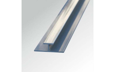 H Trim Chrome For 5/6mm Wet Wall Panels OR 10MM Shower Wet Wall Panels Trim H Trim Chrome For 5/6mm Wet Wall Panels OR 10MM Shower Wet Wall Panels Trim